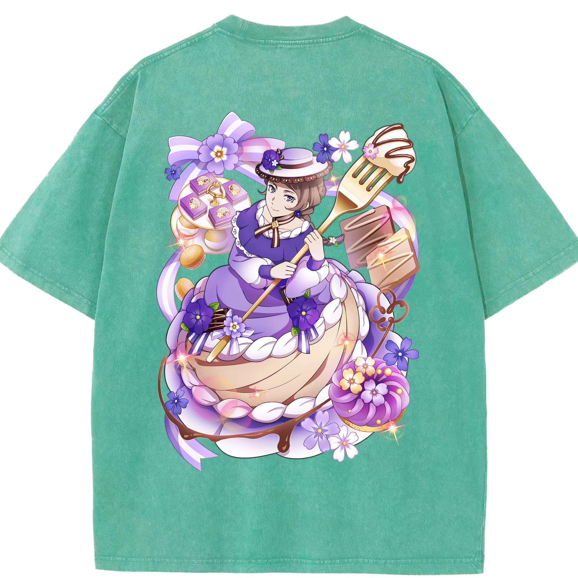 （画像用） 文豪ストレイドッグス Bungo Stray Dogs 綿100% ヴィンテージ風 半袖Tシャツ（背面プリント）